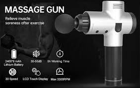 PISTOLA DE MASAJE MUSCULAR SUPER